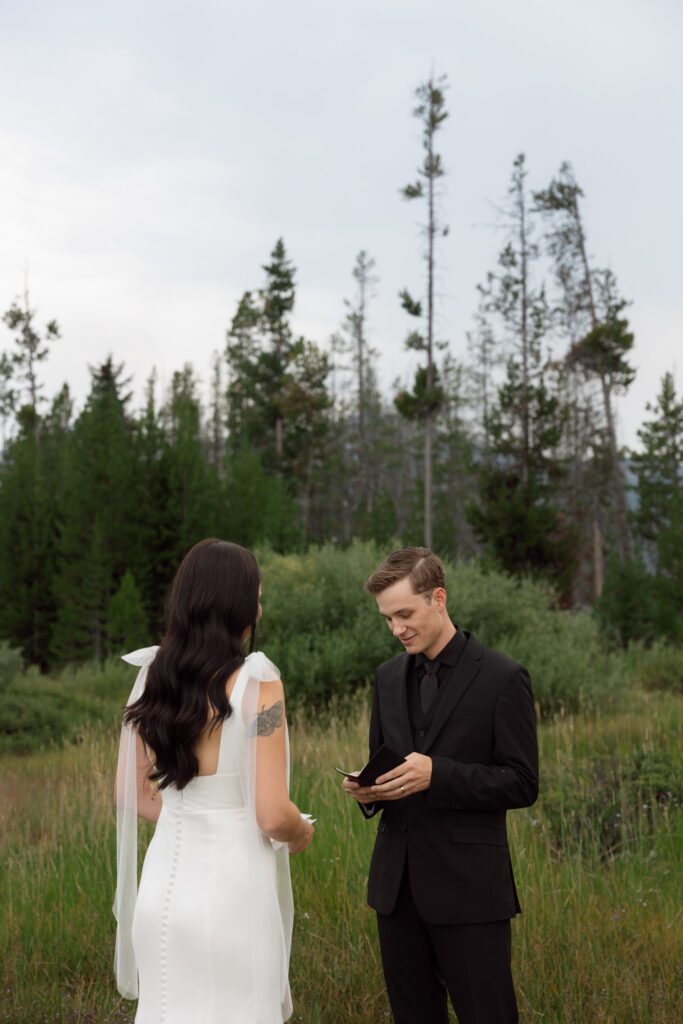 Sawtooth Mountain Elopement Photographer