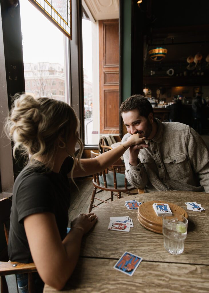 downtown boise engagement session 