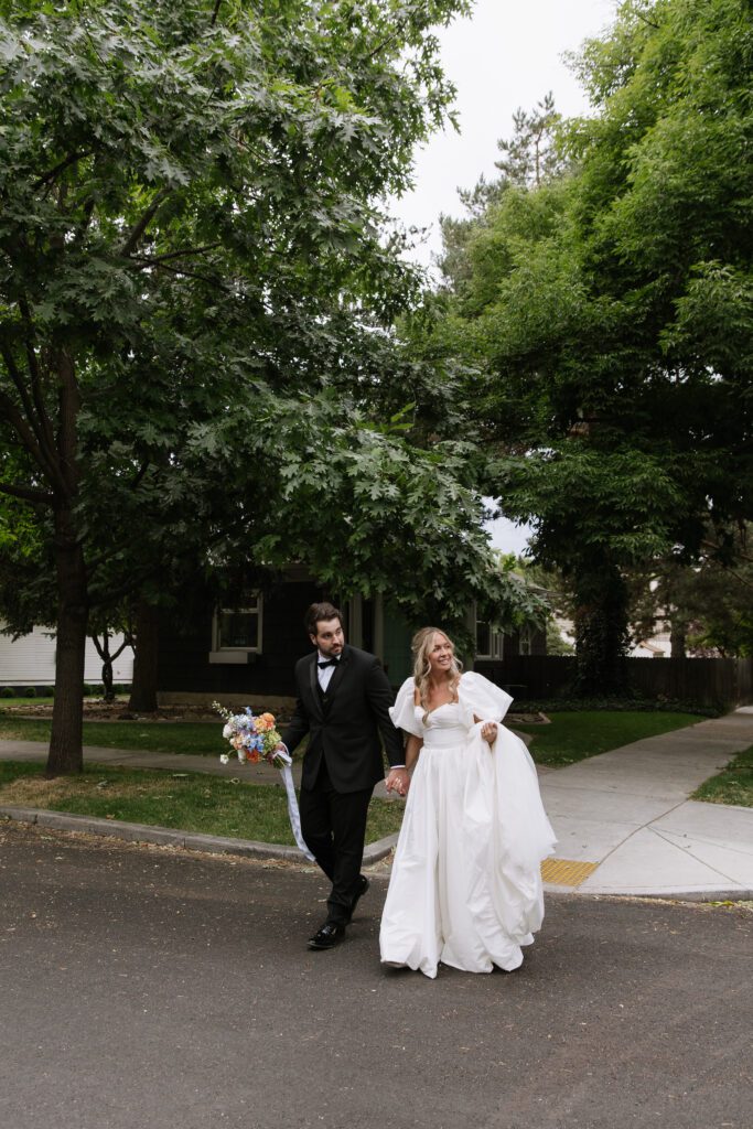 idaho bride and groom portraits 