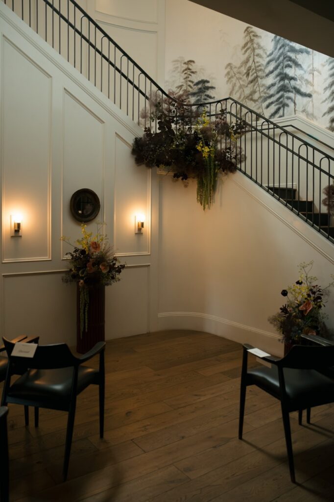 Modern ceremony space at The Lively wedding venue in downtown Boise.